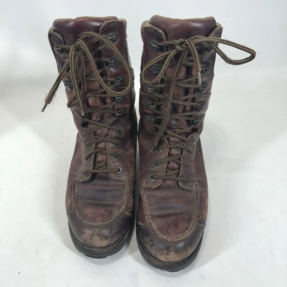 Browning Men BR10120 Hunting Boots Sz 10 M Brown Leather Gore-Tex Thinsulate